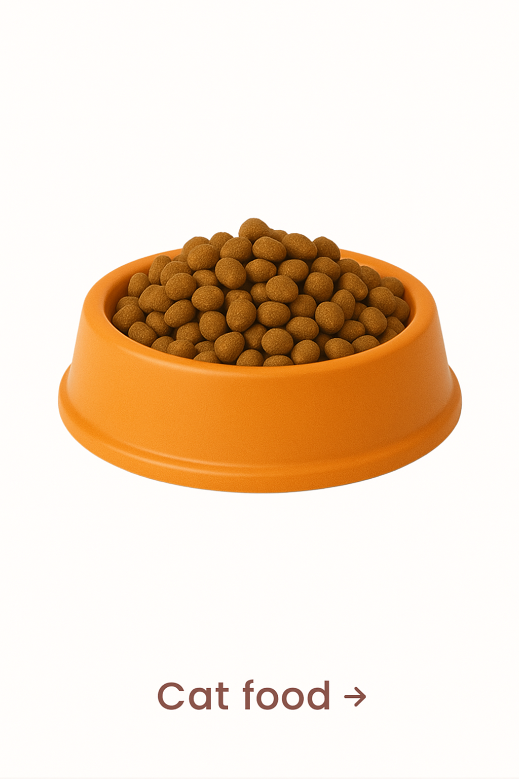 Dry cat food