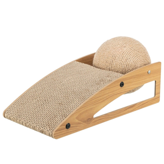 Trixie scratching ramp with ball