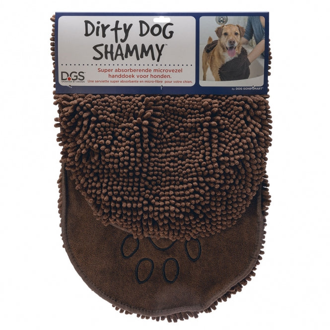 DGS Dirty Dog Shammy Towel - Brown