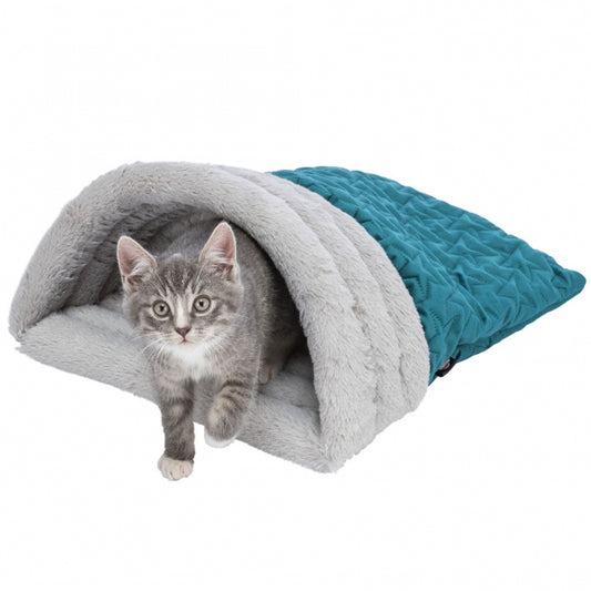 Trixie Estelle cuddly sack - green/grey