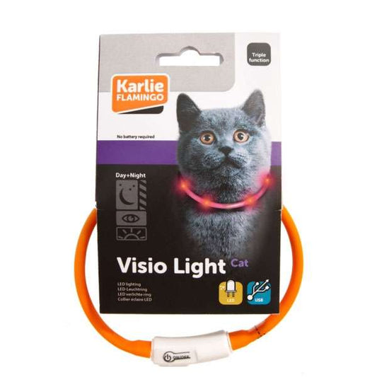 Karlie Visio Light Cat LED Tube with USB - Pink