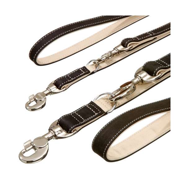 Karlie Buffalo Ultra Leash - Black/Light Beige