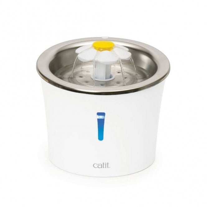 Catit flower drinking fountain with stainless steel insert