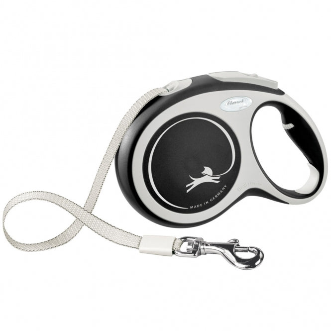 FLEXI Retractable Leash New COMFORT Strap - 8m, up to 50kg