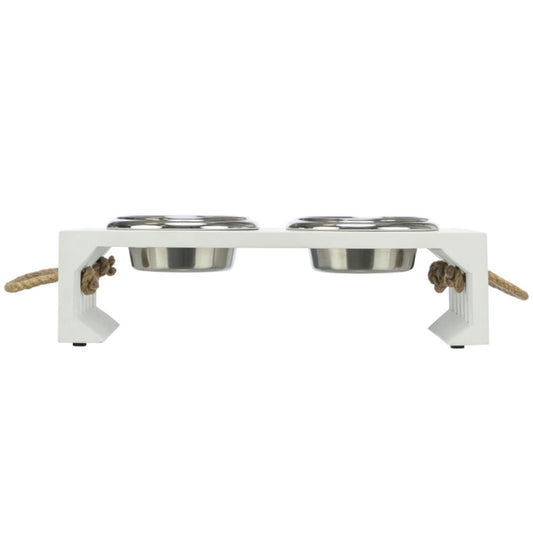 Trixie BE NORDIC Bowl Set, MDF/Stainless Steel