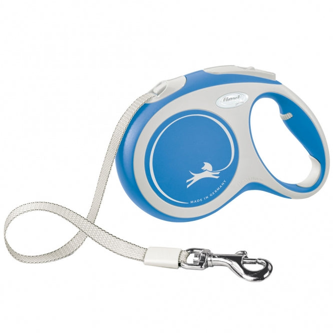 FLEXI Retractable Leash New COMFORT Strap - 8m, up to 50kg