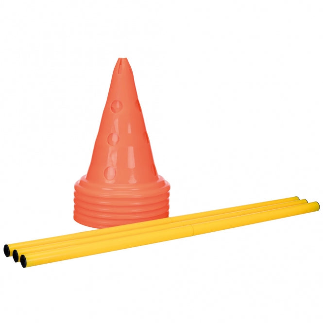 Trixie pylon obstacle set of 3 - ø 23 × 30 cm/78 cm