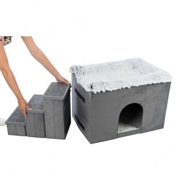 Trixie Harvey Cave with Stairs - 135 × 47 × 50 cm