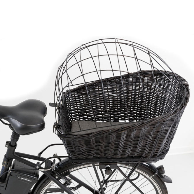 Trixie wicker bicycle basket for luggage rack