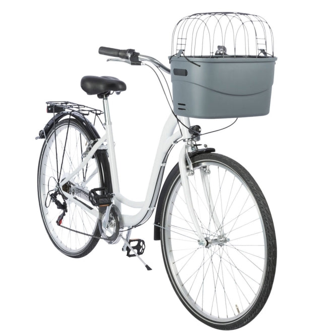 Trixie front bicycle basket made of plastic